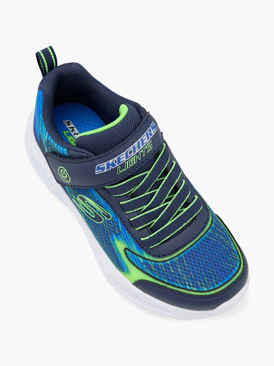 skechers kratern lampor tränare blå deichmann
