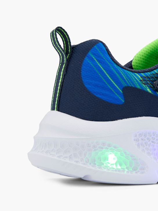 skechers kratern lampor tränare blå deichmann