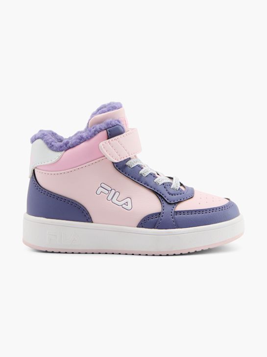 fila hög topp tränare lila deichmann