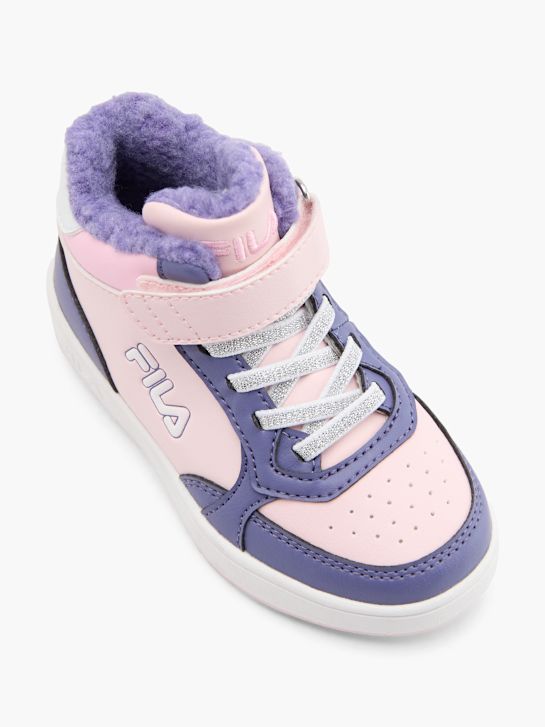 fila hög topp tränare lila deichmann