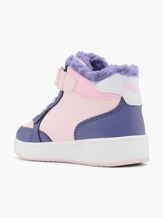 fila hög topp tränare lila deichmann
