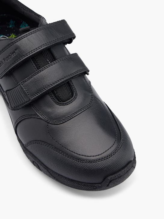 hush puppies skolan skon låg sko svart deichmann