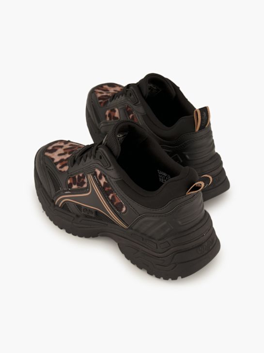 buffalo chunky tränare brun deichmann