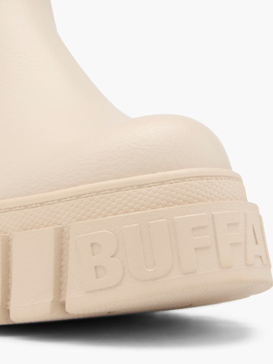 buffalo knähöga boot beige deichmann