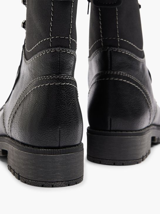 easy street knytas fast ankelboots svart deichmann