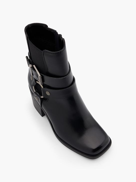 catwalk krängt chelsea boot svart deichmann