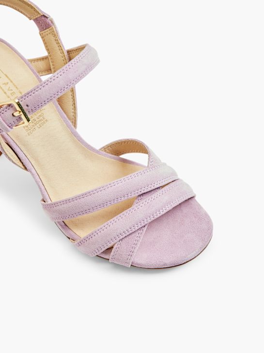 5th avenue klack sandal lila deichmann