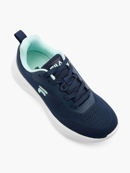 fila löparskor blå deichmann
