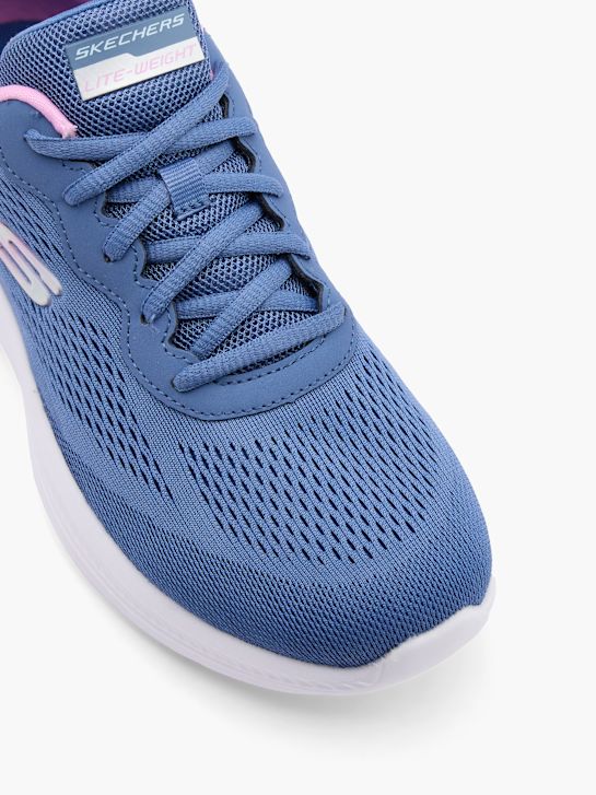 skechers lite skum v tränare blå deichmann