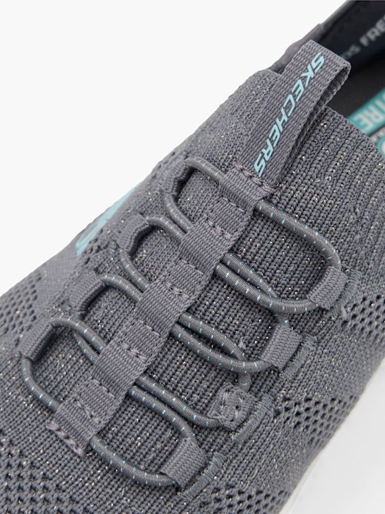 skechers swift fit enda leverantÖr slip-on tränare grå deichmann