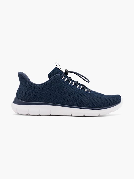 easy street slip-on tränare blå deichmann