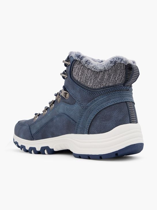 bänk lace-upp boot-blå deichmann